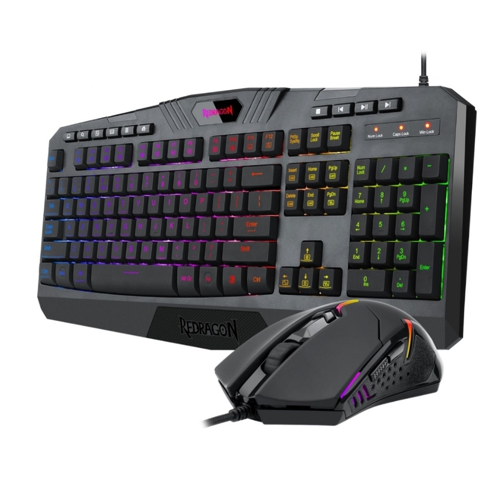 NEW Redragon Keyboard & Mouse Set